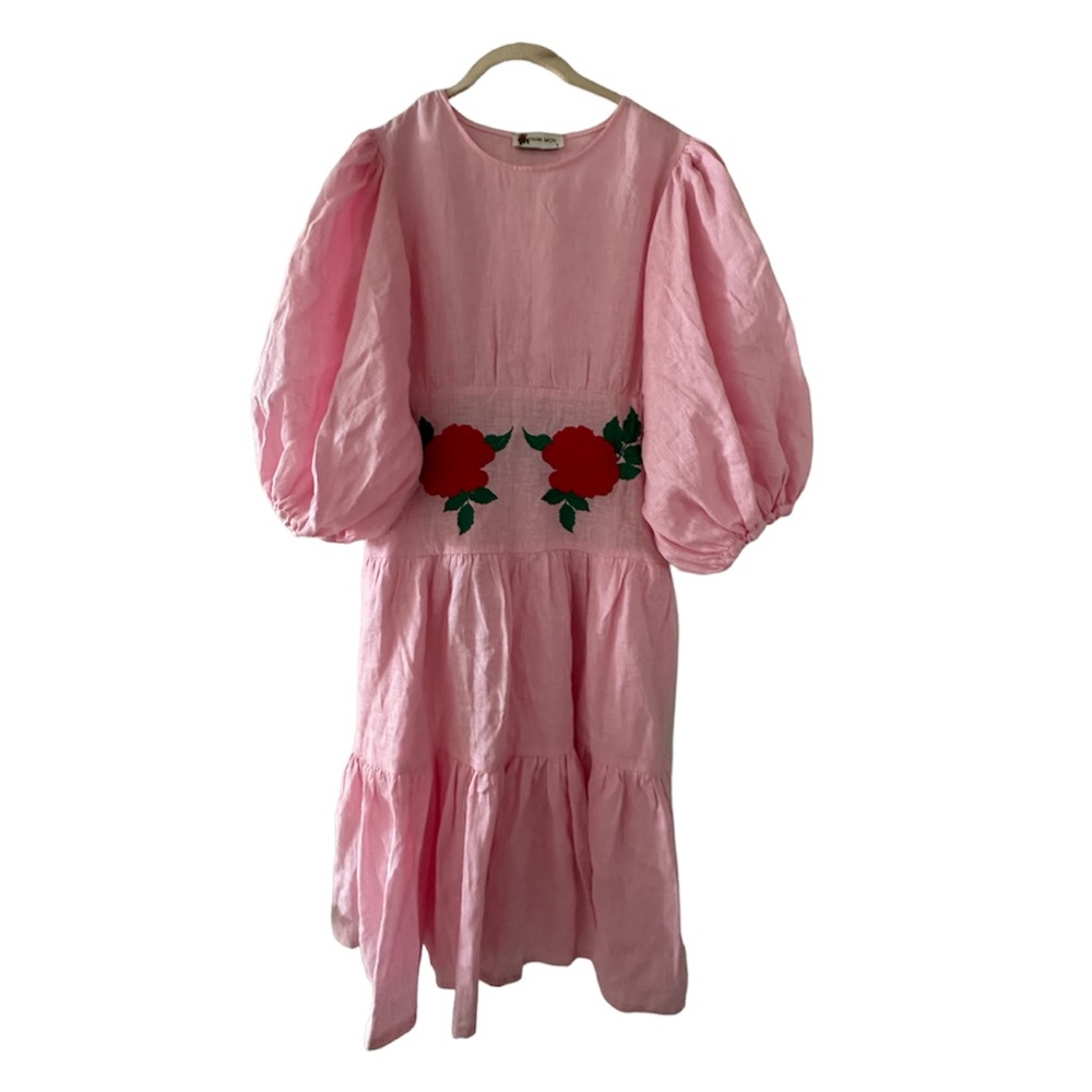 Fanm Mon Salda Dress Pink Brand New Size Small
